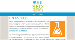 Desktop Screenshot of bulkseometrics.com